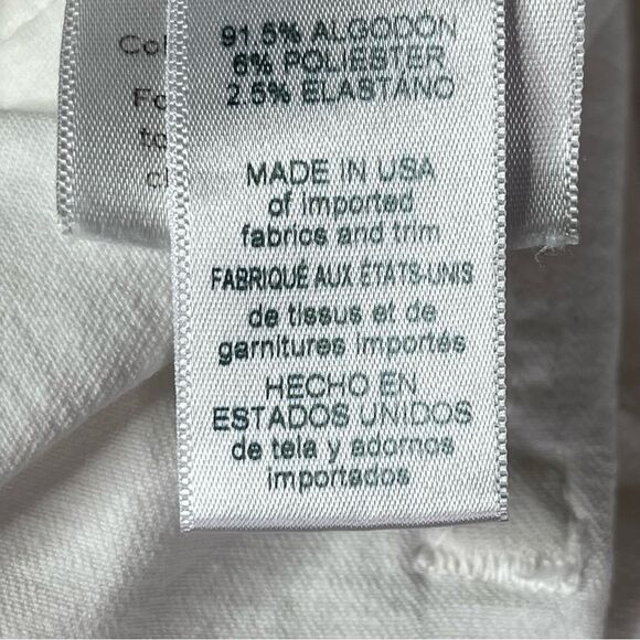 Frame Jeans Women’s (Tag 26) Actual 24 White Ripped Distressed Skinny Slim Fit - Picture 9 of 16